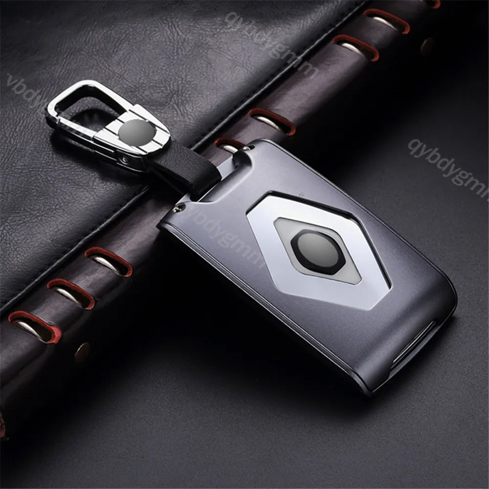 

Zinc Alloy Car Remote Key Fob Case Cover Holder Bag Keychain Shell For Renault Kadjar Koleos Clio Captur Smart Key Accessories