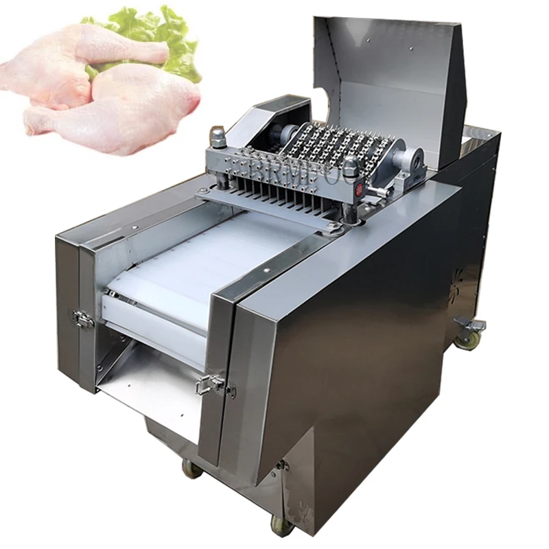 

220V 380V Meat Diced Machine Chopping Chicken Nugget Machine For Canteen Hotel Meat Processing Meat Cutting Machine