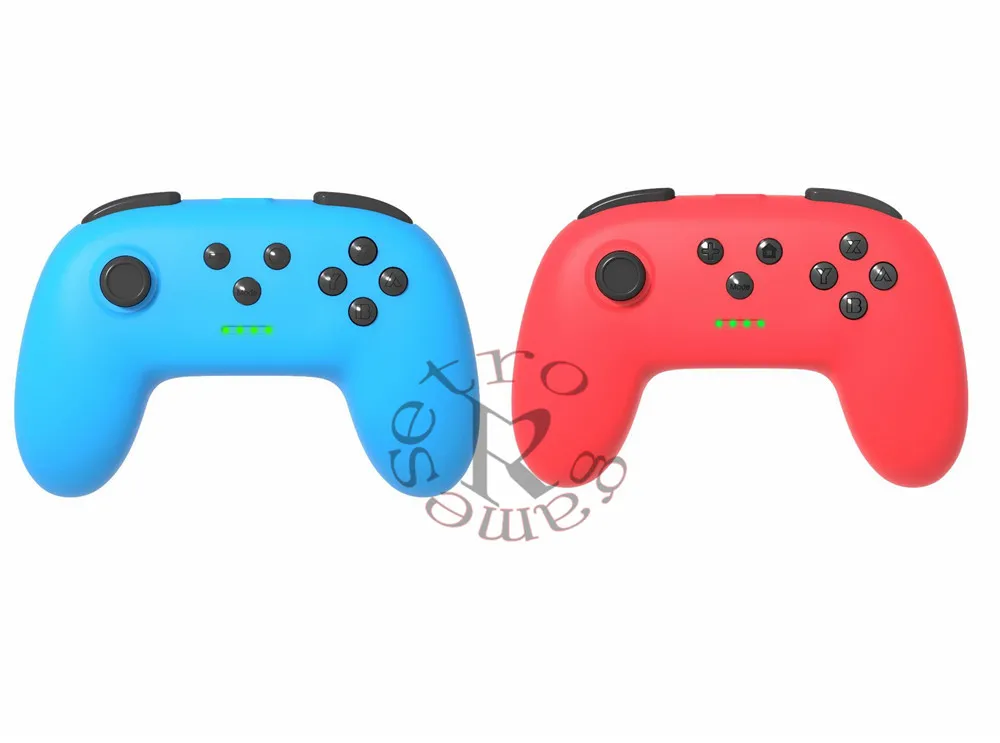 Беспроводной мини контроллер с ручкой 2 шт. профессиональный игровой Type c для N Switch