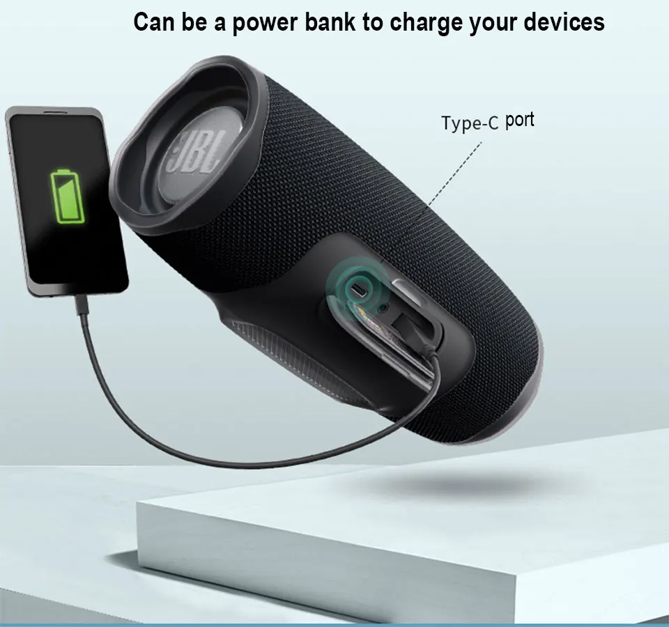 Original Jbl Charge 4 Ipx7 Waterproof 