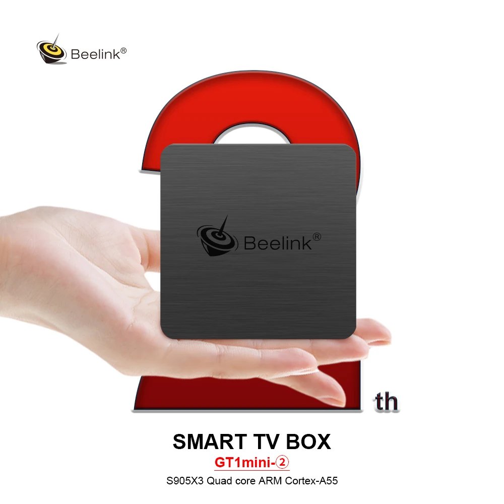 ТВ-приставка Beelink GT1 Mini-2 Android 9 0 Amlogic S905X3 4K HD 4GB 64GB 2 4G 5 8G WiFi 1000Mbps BT 4 tv Box с голосовым