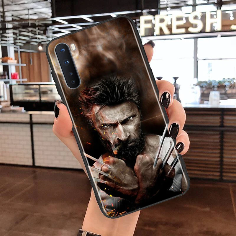

Soft TPU Cover Marvel Hero Wolverine for OnePlus Nord N100 N10 8T 8 7T 7 6T 6 5T Pro Black Phone Case