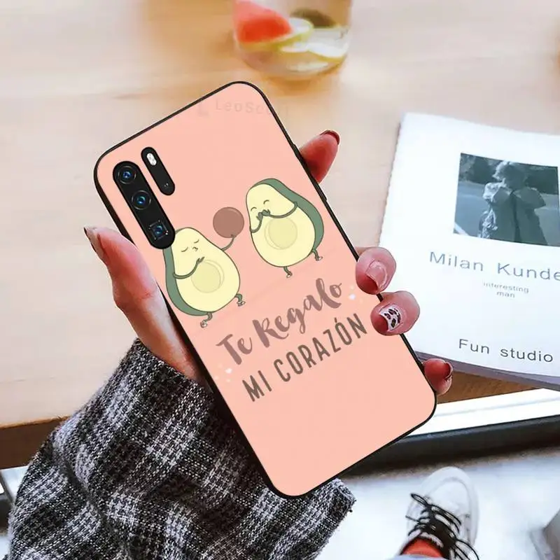 

avocado aesthetic cute fashion Phone Case For Huawei honor Mate mate P 10 9X 10i 20 30 40 y7 pro p smart 2019 lite