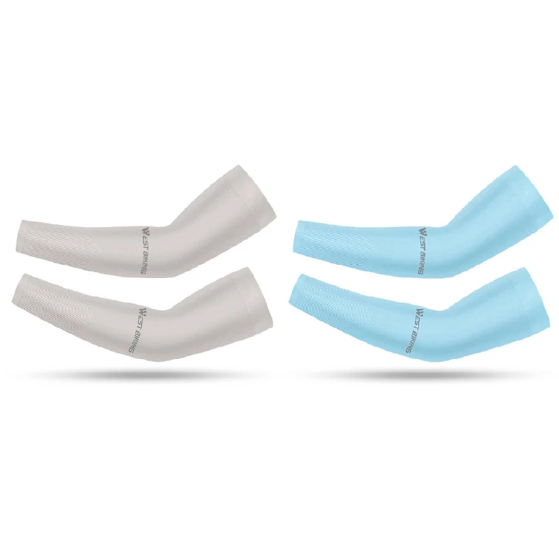 

2 пары, зимняя ткань, теплые нарукавники для бега, кемпинга, рукава для велоспорта, летние спортивные принадлежности, бежевые и синие