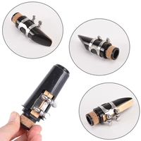 irin new clarinet tube head clarinet mouthpiece with plastic cap bamboo reed metal ligature