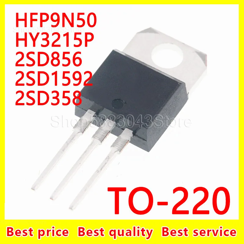 

(10 шт.) 100% Новый оригинальный набор микросхем HFP9N50 HY3215P 2SD856 2SD1592 2SD358 TO-220