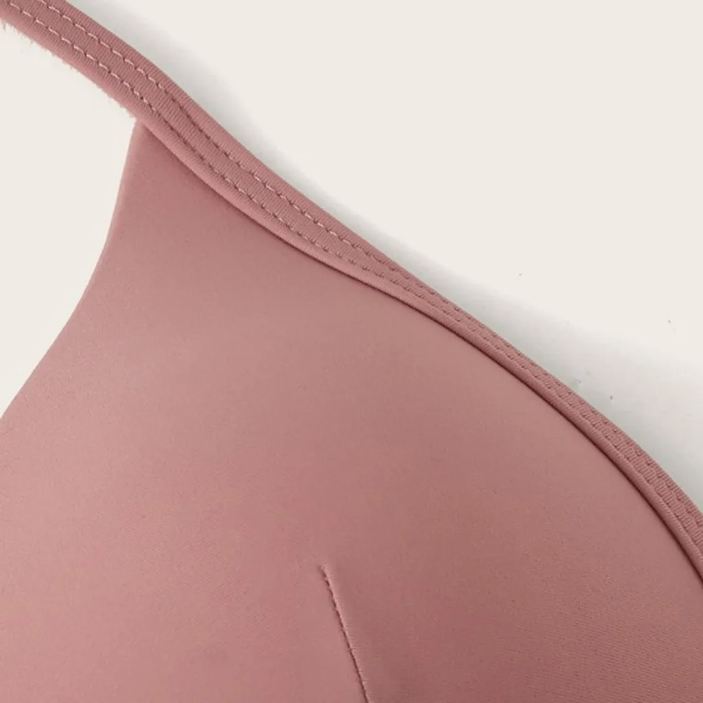 

Solid Halter Strap Sexy Bikinis Summer High Waist Bikini Swimsuit Female Swimwear Women Cutout Beach Biquini 2020 New