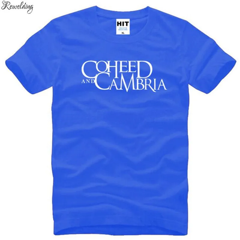 

Rock Coheed and Cambria T Shirt Men Hip Hop Short Sleeve O Neck Cotton Man T-Shirt Fashion Cool Tee Shirt Homme Camisa Masculina