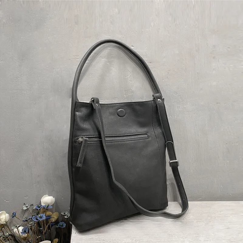 Vendange fashion women's bag handmade leather bag retro simple shoulder bag messenger bag 2610