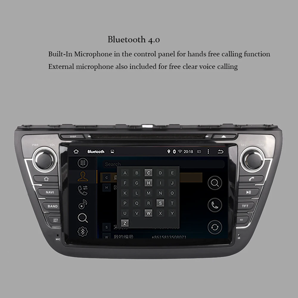 Автомагнитола для Suzuki SX4/S с GPS-навигацией Android 10 0 2013-2021 радио стерео DVD-плеером |