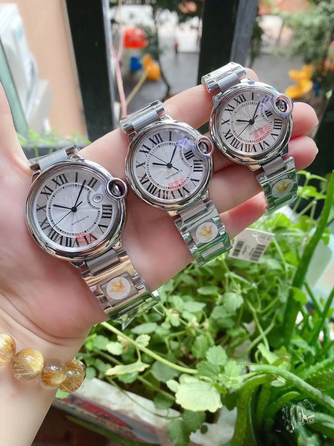 

2021 New Mens Watches Automatic Mechanical Stainless Steel Bracelet Sapphire Glass ETA2813 Luminous Rome Dial White Watch