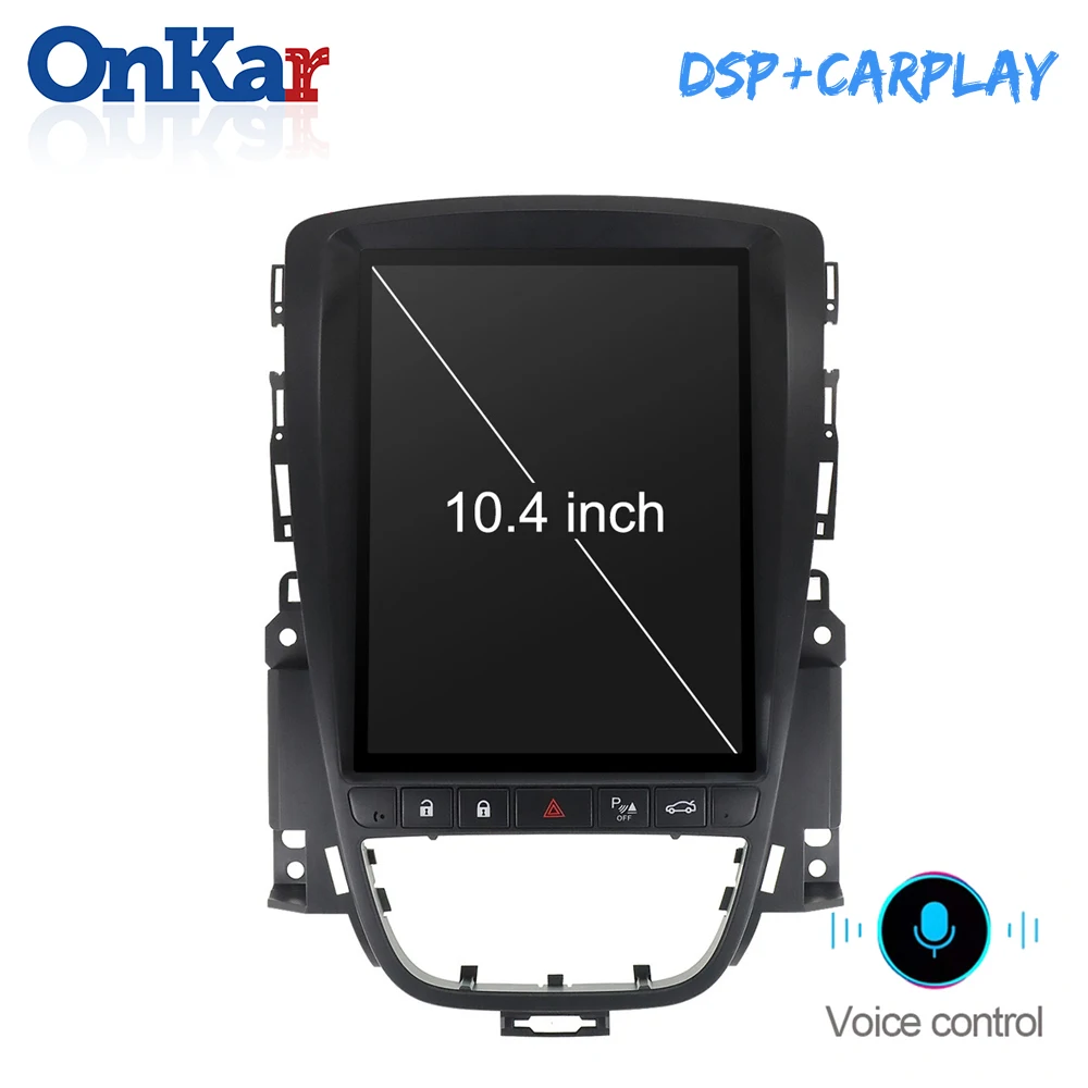 ONKAR 1 din Android Vertical Screen For Opel Astra J 2010-2013 Buick Excelle 9.0 Built In CarPlay Voice Control | Автомобили и