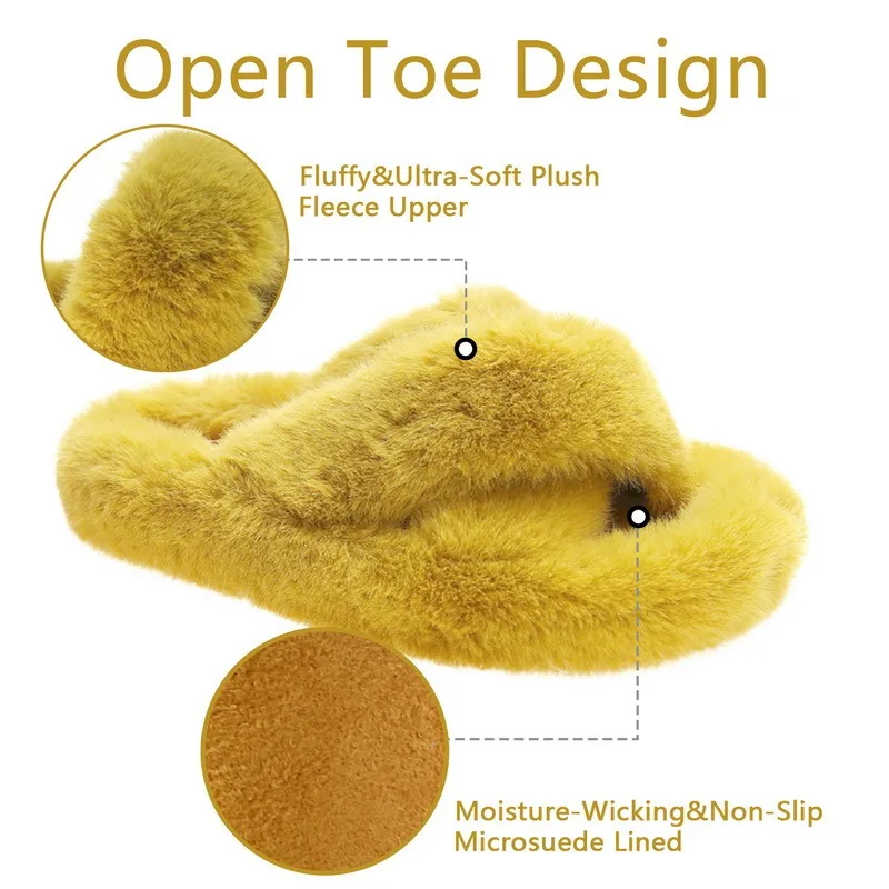 

Summer Fluffy Raccoon Fur Slippers Shoes Women Real Fox Fur Flip Flop Flat Furry Fur Slides Outdoor Sandals Woman Amazing Shoes