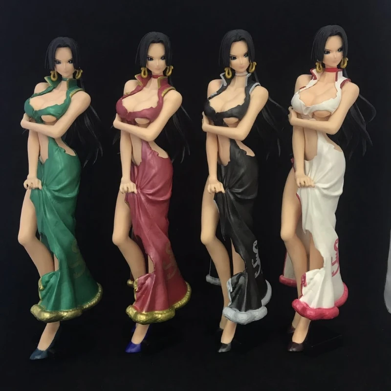 

Anime 25cm Figure Female Emperor PVC Action Figure Going Merry Doll Collectible Model Toy Figure