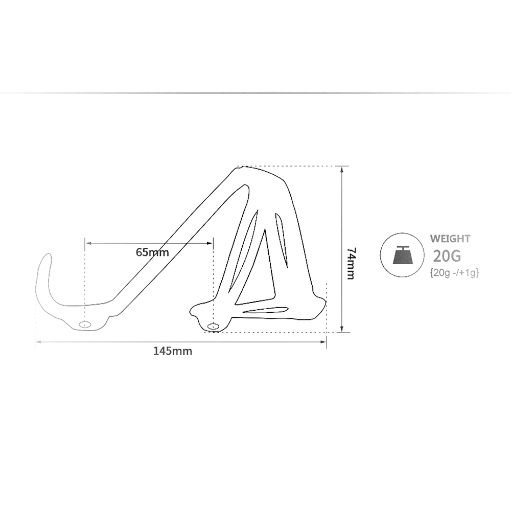 

TOMTOU Matte UD Carbon Fiber Bike Bottle Holder Bicycle Water Bottle Cage 20g Suitable For Diameter 72-74mm Bottle