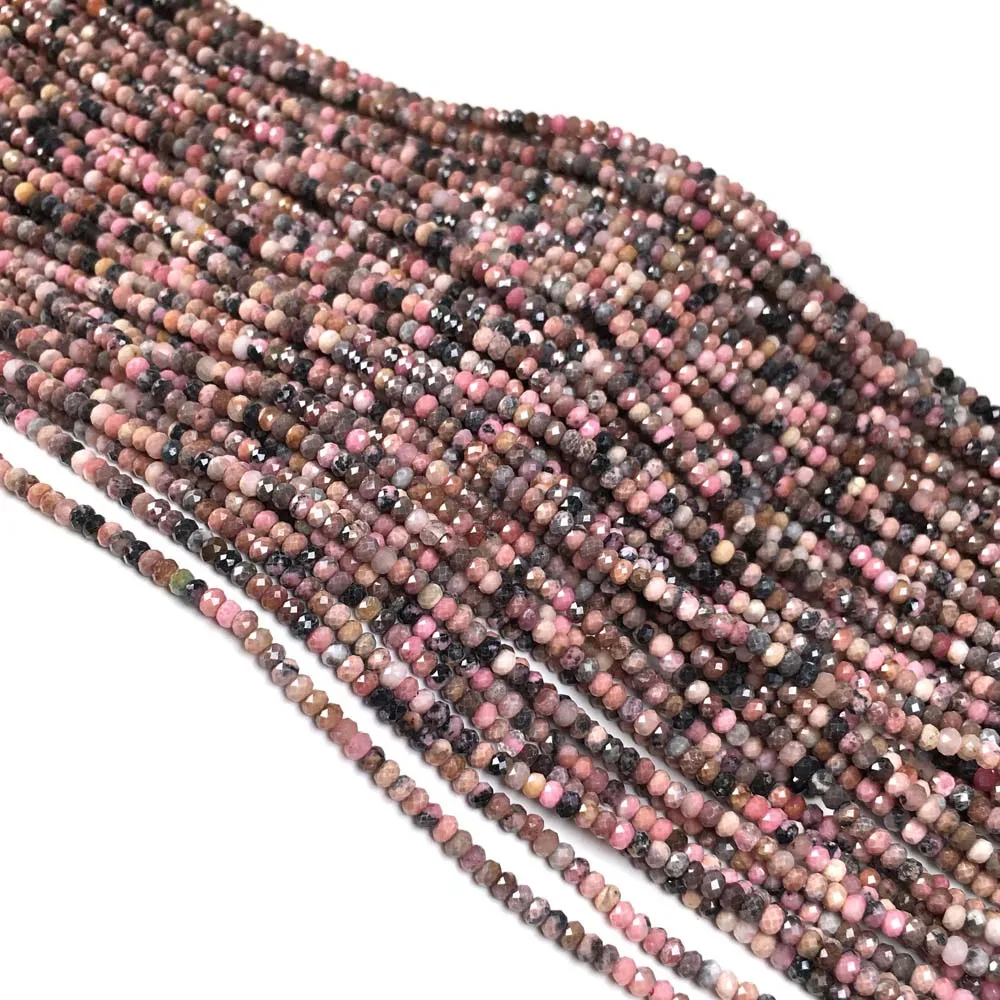 

Бусины из натуральных красных узоров, бусины в форме Абака для изготовления ювелирных изделий «сделай сам», аксессуары для ожерелья, брасле...