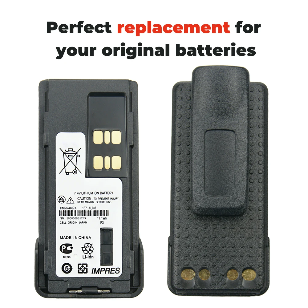 10 шт. imпрес 1800 мА/ч литий-ионный аккумулятор для Motorola XPR3300 XPR3500 XPR7350 XPR7380 XPR7550 XPR7580