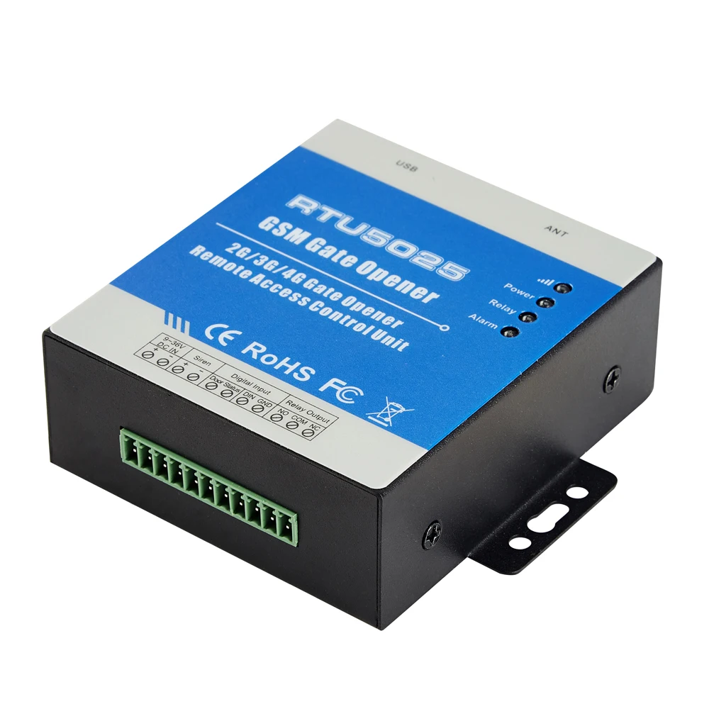 Беспроводной GSM 3G Открыватель ворот дистанционный переключатель реле для