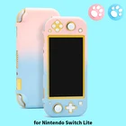 Градиентный цветной защитный чехол DATA FROG для консоли Nintendo Switch Lite, чехол для консоли Switch Lite, аксессуары для консоли