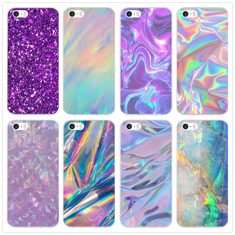 Цвет розовый и aqua Marble Дизайн Мягкий ТПУ силиконовый чехол для телефона iPhone 8 7 6 6S