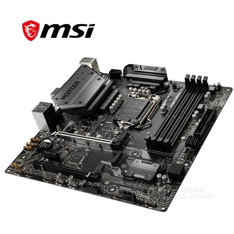 Материнская плата для MSI MAG Z390M материнская LGA 1151 DDR4 Intel Z390 настольного компьютера