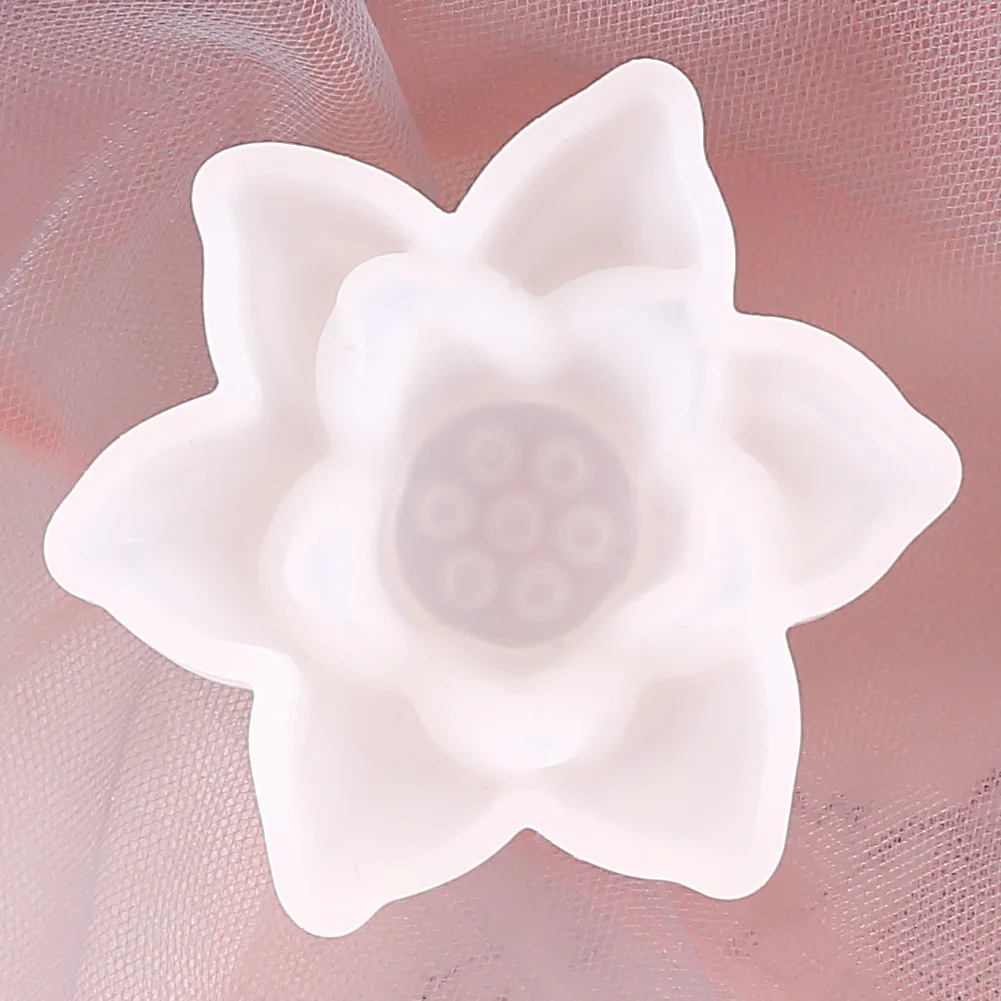 

Flower Sakura Heart Pot Base Tea Coaster DIY Silicone Mold Dried Flower Jewelry Accessories Tools Equipments Resin Molds