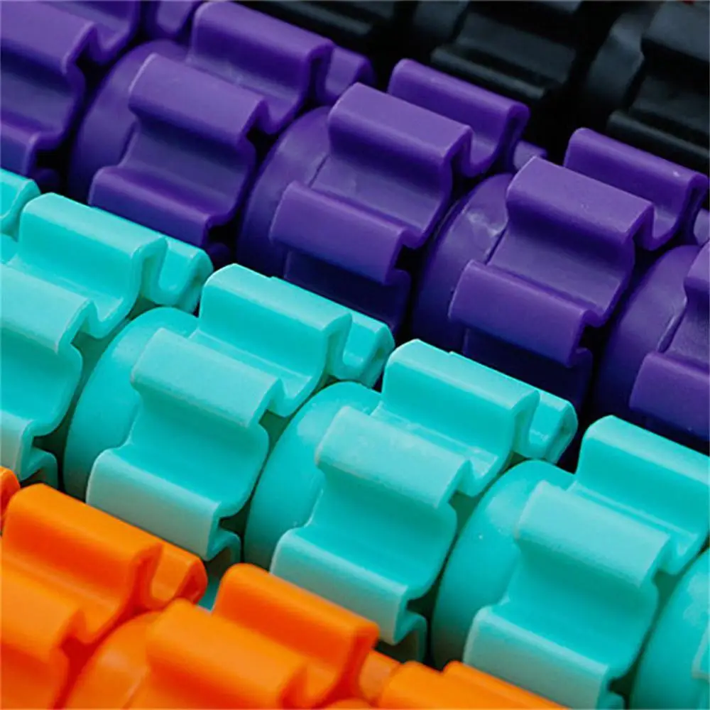 Новинка 2019 зубчатый массажный ролик для мышц палочки массажа тела спортивные