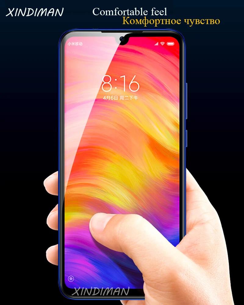 2 шт 35D полностью Гидрогелевая пленка для xiaomi redmiNote7 7pro передняя+ задняя защитная пленка для xiaomi Redmi7 7A 6 6A 6pro Note5 Note6pro