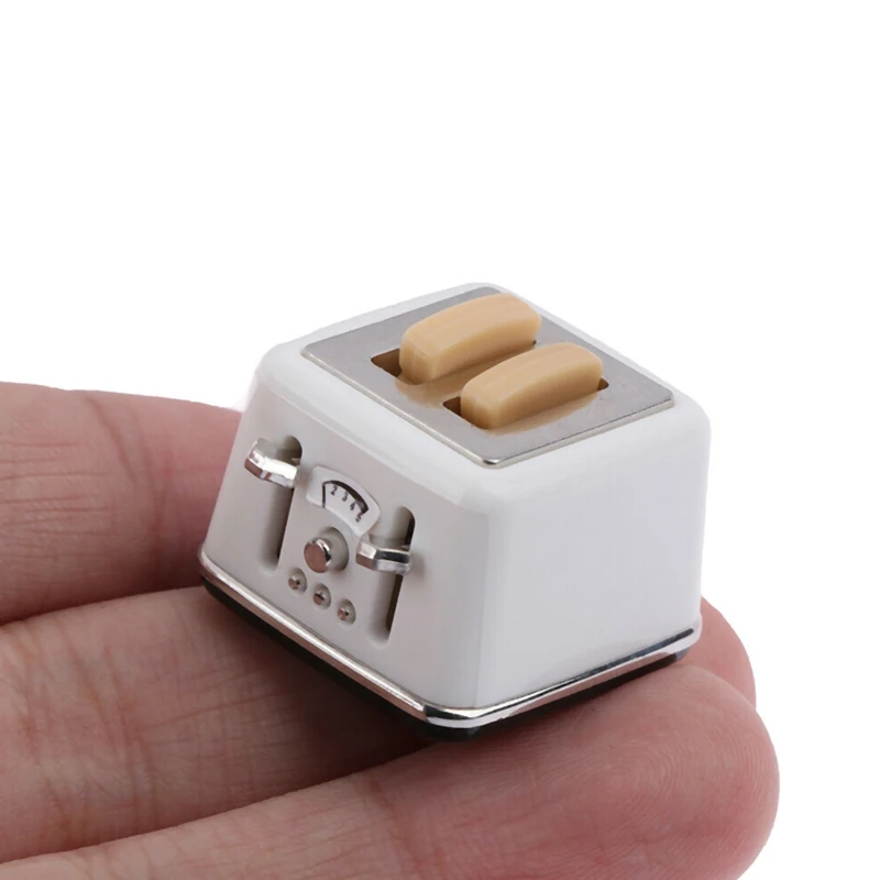 1/12 Масштаб Кукольный домик хлеб машина с тостом миниатюрный кукольный мини