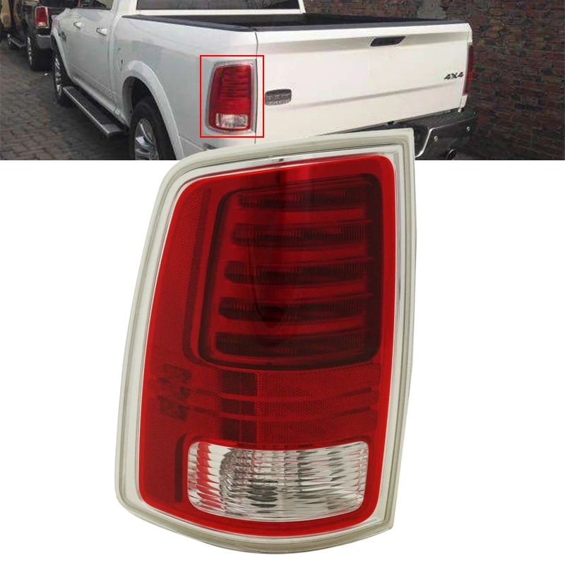 

LH Car LED Tail Light Lamp for 2013-2016 Dodge Ram 1500 2500 3500 Rear Tail Lamp Brake Stop Light 68093079AC