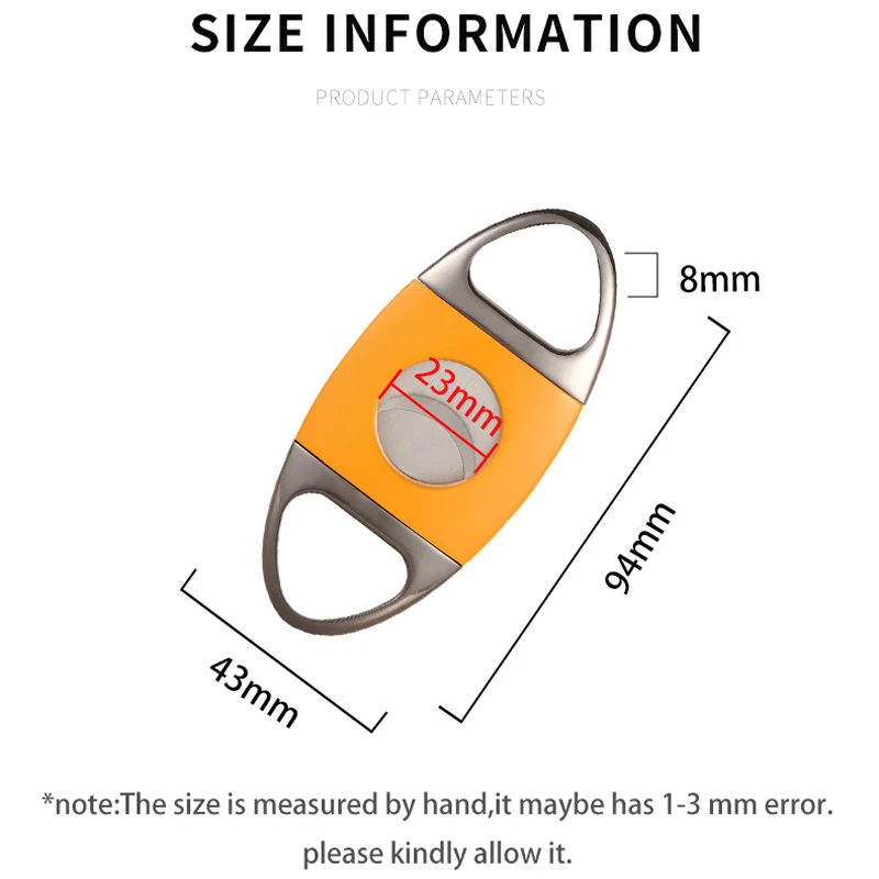 COHIBA Карманный Каттер для сигар из нержавеющей стали гильотина роскошные