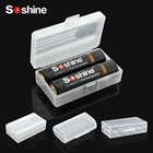 Жесткий пластиковый Чехол для аккумулятора 18650, футляр для 1x2x4x8x18650 16340, контейнер для аккумулятора, чехол-органайзер, футляр, чехол