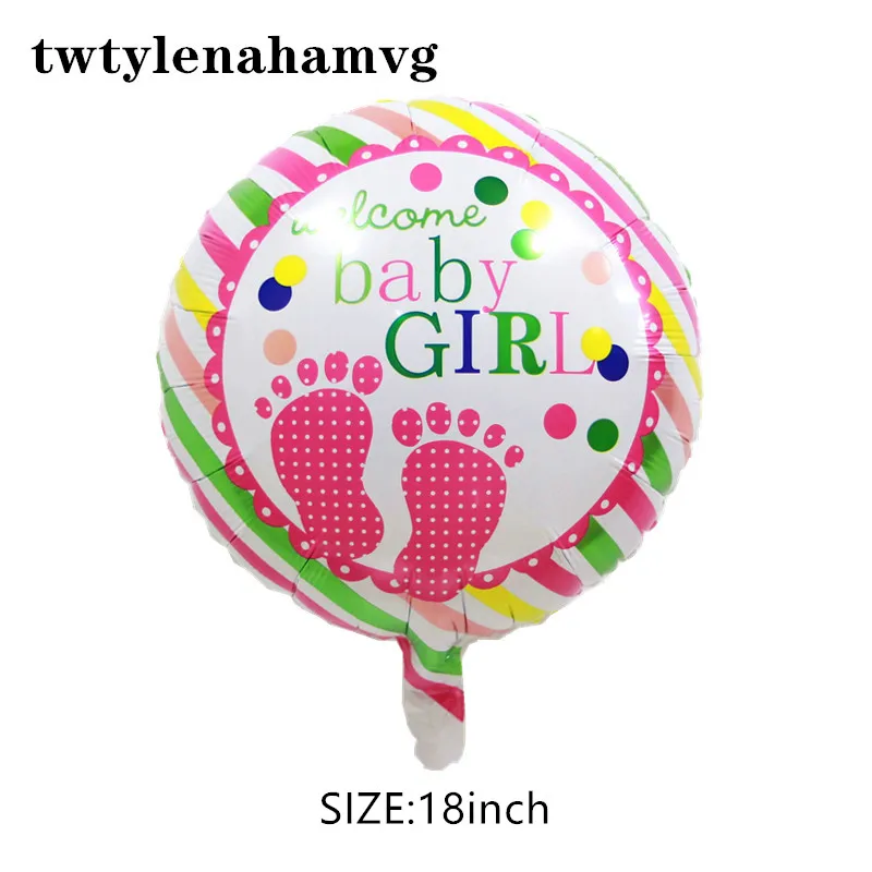 Новые синие Розовые 18 дюймов для маленьких мальчиков и девочек юбилей вечерние