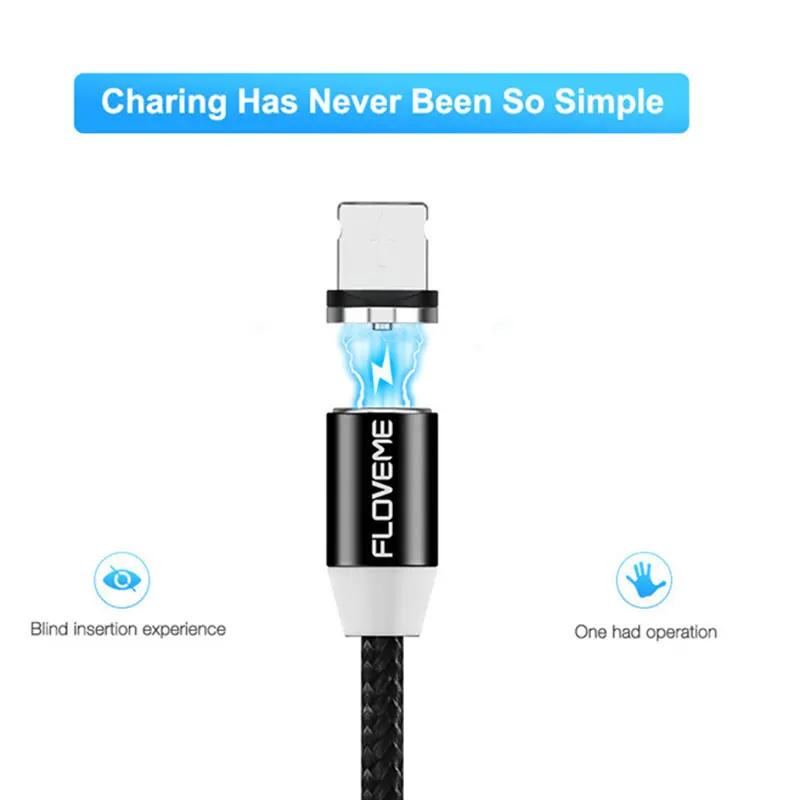 Usb-кабель type-C Магнитная нейлоновая строка данных для Xiaomi mi 9 8 huawei Iphone Xs Max samsung