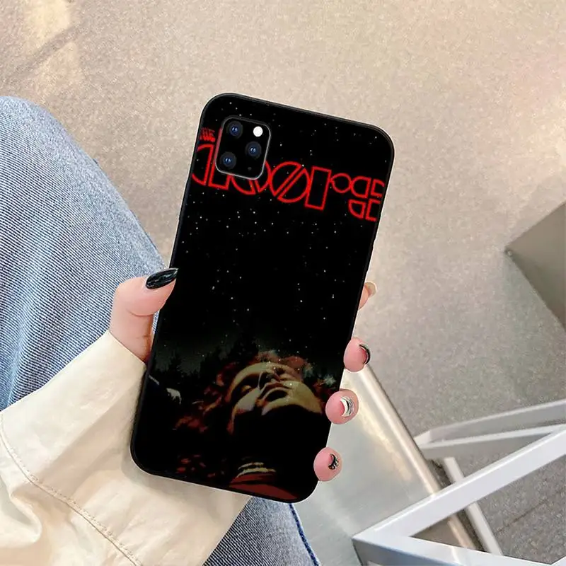 

The doors JIM MORRISON Phone Case For iphone 5s 6 7 8 11 12 plus xsmax xr pro mini se Cover Fundas Coque