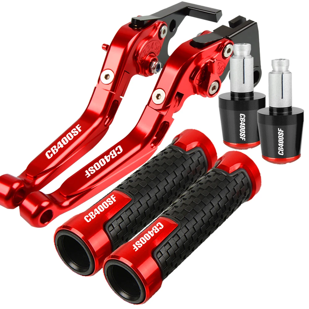 

Motorcycle Accessories brakes Extendable Clutch Levers Handle Bar Ends For HONDA CB400SF 92-98 CB 400 SF 1993 1994 1995 1996 97