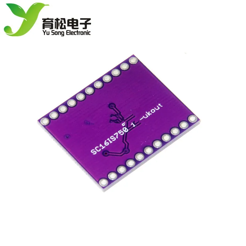 MCU-750 SC16IS750 Single UART с интерфейсом I2C-bus/SPI | Электроника