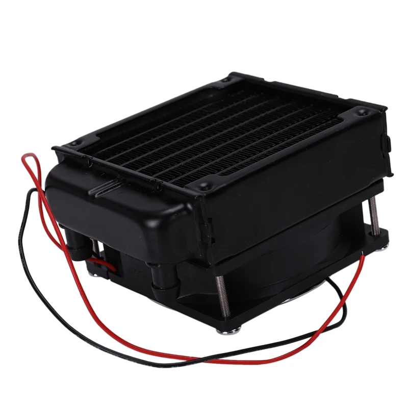 Низкий уровень шума 120 мм процессор кулер для воды ряд теплообменник радиатор с 80