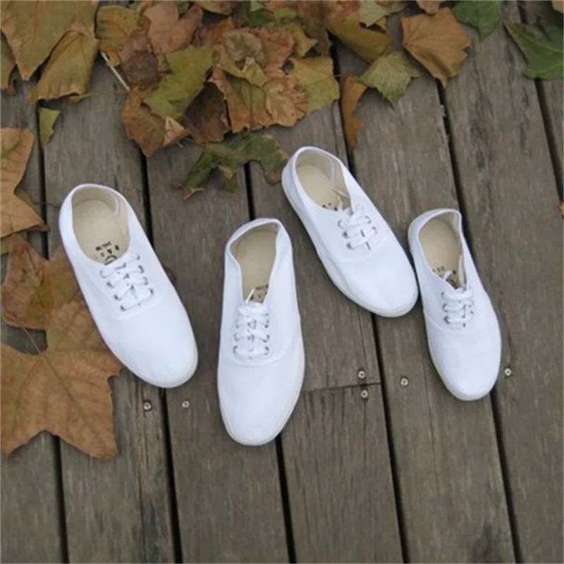 

2021 Spring and Summer Summer Canvas, White Shoes, Boys and Girls, Yoga Shoes, Children and Students Perform White Cloth Shoes.