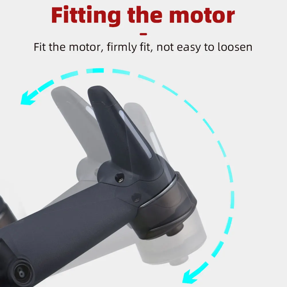 4Pcs Motor Cover For DJI FPV Combo Drone Engine Protector Dus -Tproof Cap Case Drone Protection Accessories Spare Parts