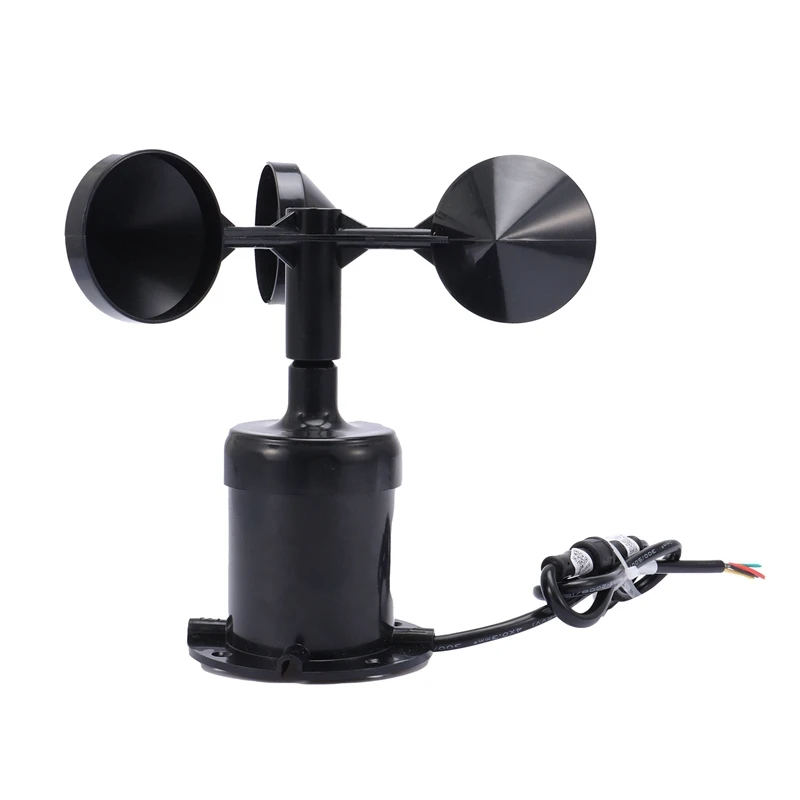 

Wind Vane Wind Direction Sensor 3 Cup Wind Speed Sensor 4-20MA 0-5V RS485 Modbus Communication Anemometer