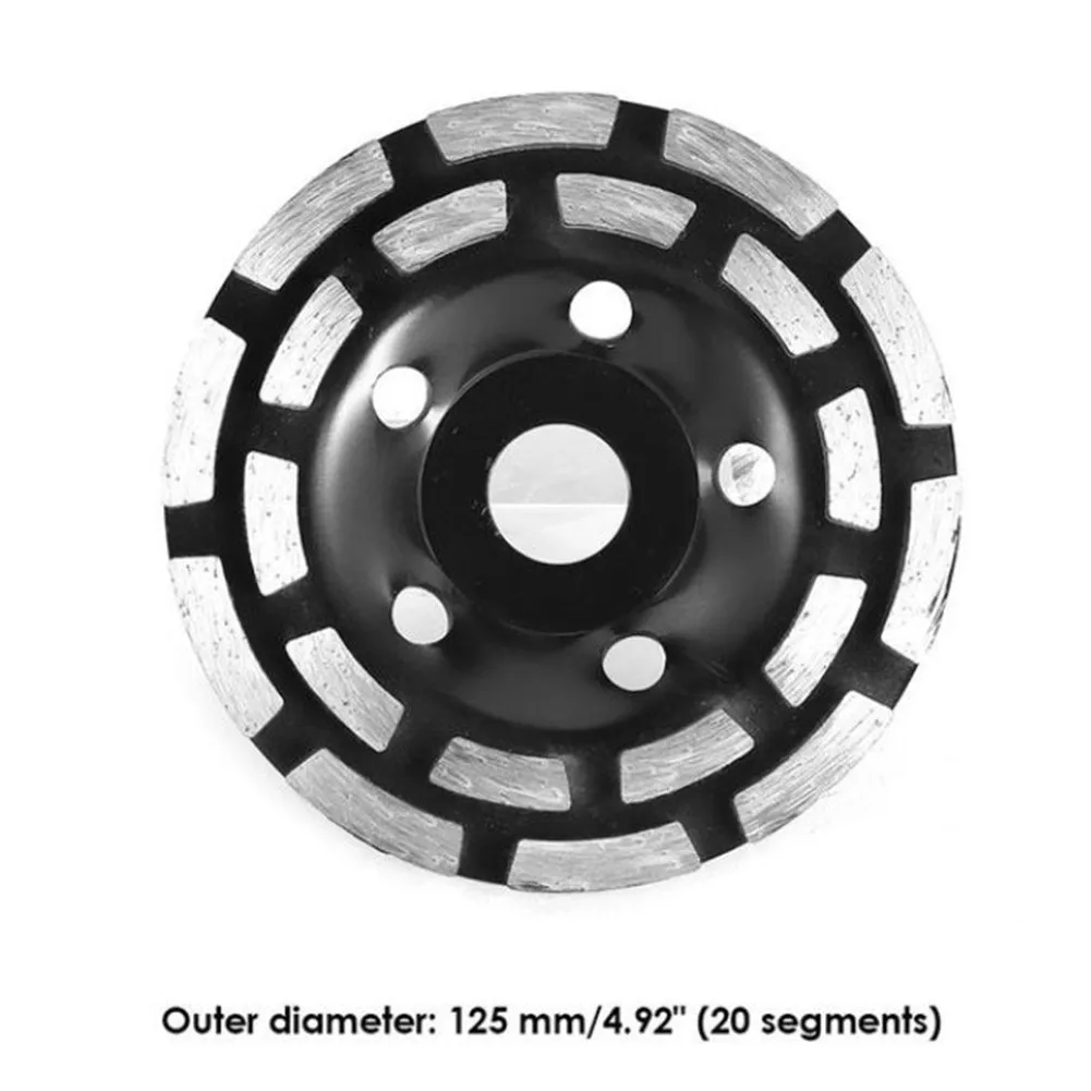 

115/125/180mm Diamond Grinding Wheel Disc Cutting Grinding Wheels Cup Saw Blade 5mm/0.2\" Diamond Grinding Wheel
