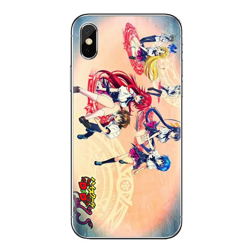 Высокая школа DXD Akeno Риас Gremory для Xiaomi Redmi 4A S2 Note 3 3S 4 4X5 6plus 7 6A Pro Pocophone F1 прозрачный