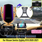 Автомобильный мобильный телефон держатель для Nissan Sentra Sylphy B18 2020 2021 вращение на 360 градусов гравитационная поддержка автомобильные аксессуары для iphone