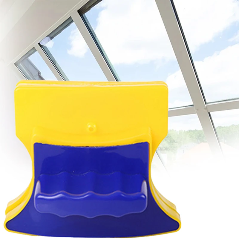 

Магнитный очиститель стекла со шнурком, легко моющийся двусторонний очиститель для внешнего окна, бытовая уборка, аксессуары бесплатно