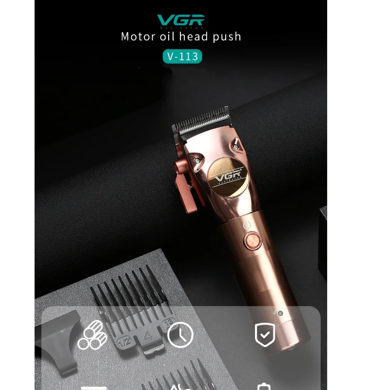 Беспроводная профессиональная машинка для стрижки волос Li регулируемый