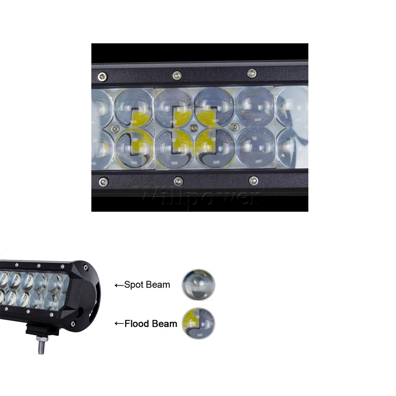 Внедорожный автомобильный Bullbar прожектор объектив Точечный светильник 12