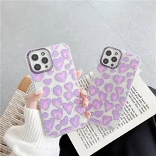 Ins Pink Animal Leopard Print Case IPhone 11 Pro Max 12 Pro 6 6S 7 8 Plus Xs Xr Xsmax Se 2020 Shockproof Clear Soft Phone Cover