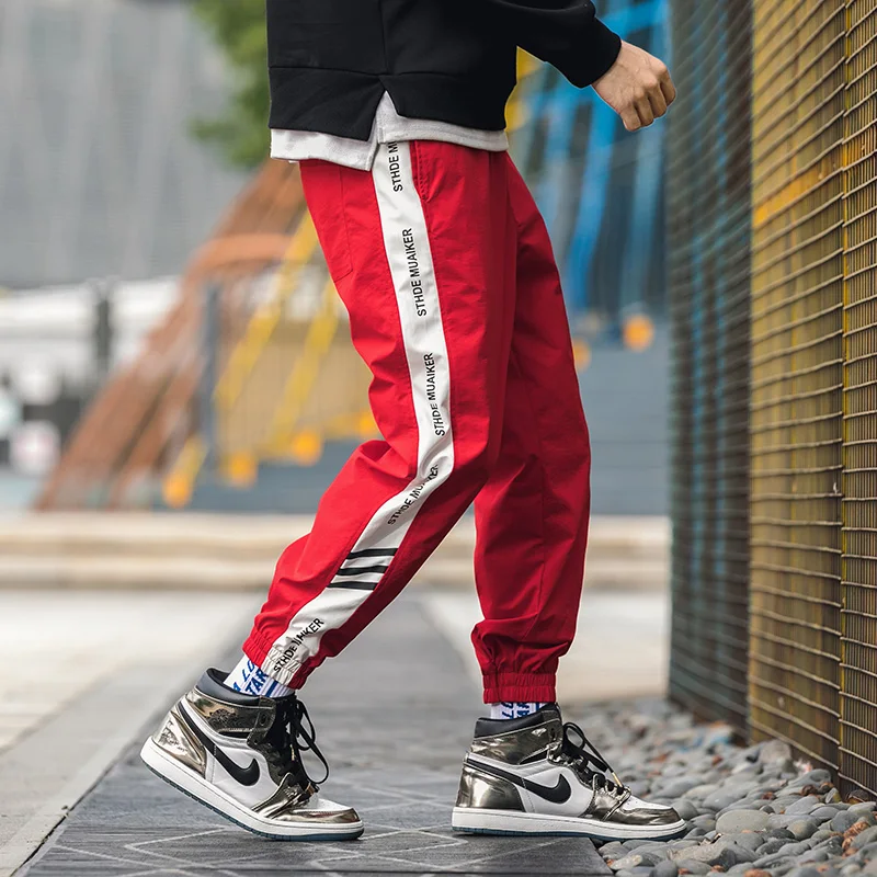 

Onnestun Pants Men 2020 Spring summer New Harajuku Men Harem pants Sweatpant Hip Hop Trousers Man Streetwear casual Jogger Pants