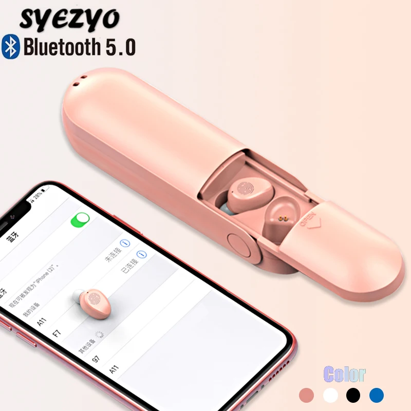 

F7 TWS Wireless Headphones Bluetooth Music Earphones Noise Reduction 8.0 Earpiece Sport Earbuds For Huawei Iphone Xiaomi Headset